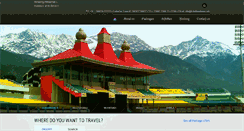Desktop Screenshot of amazinghimachal.com